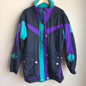 vintage REI ski winter puffy jacket